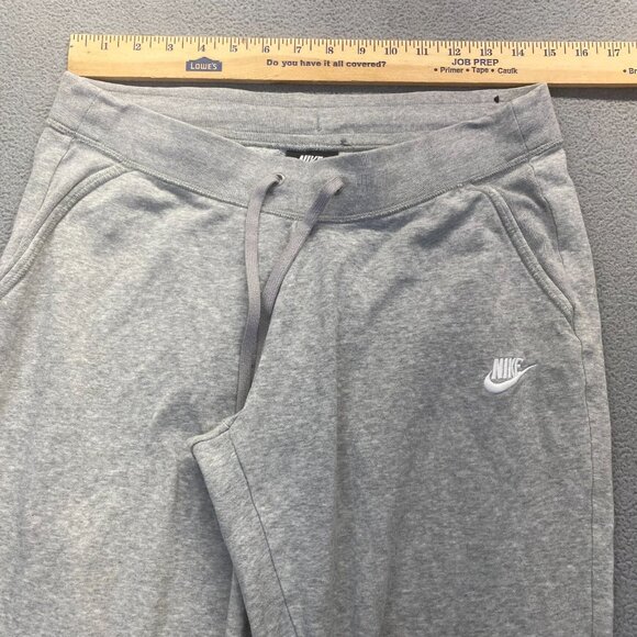 Nike Pants UNISEX Teens Sportswear Club Joggers Gray Size Large,Drawstring - Picture 4 of 11